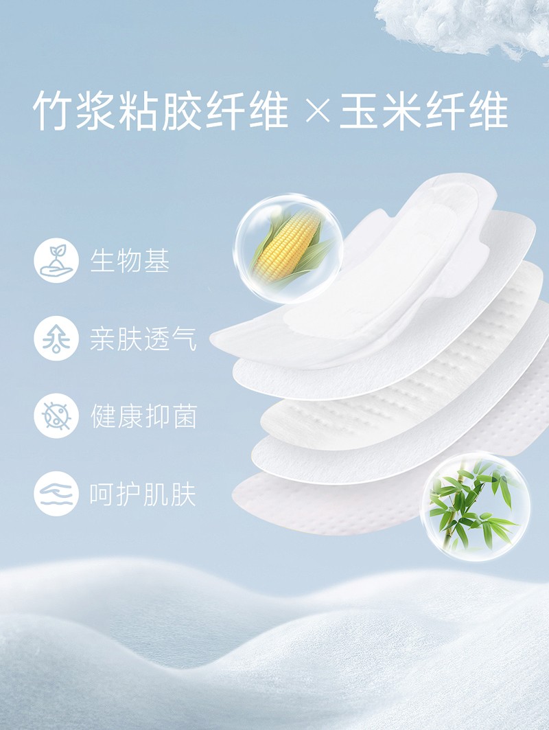竹漿粘膠纖維和玉米纖維